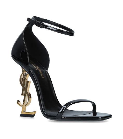 ysl opium strappy sandals|saint laurent opyum leather sandals.